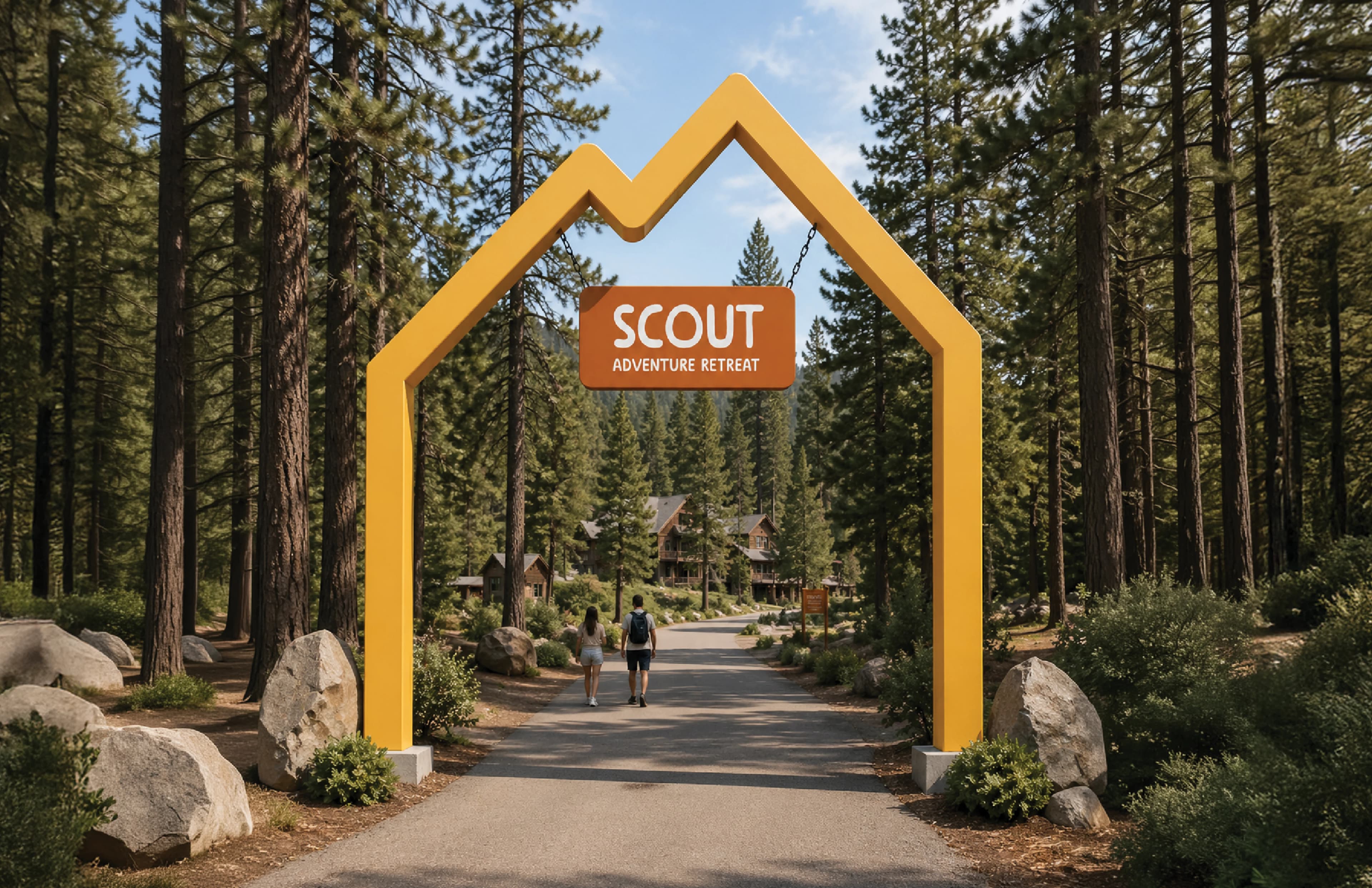 Scout Adventure Retreat Identity System — cover