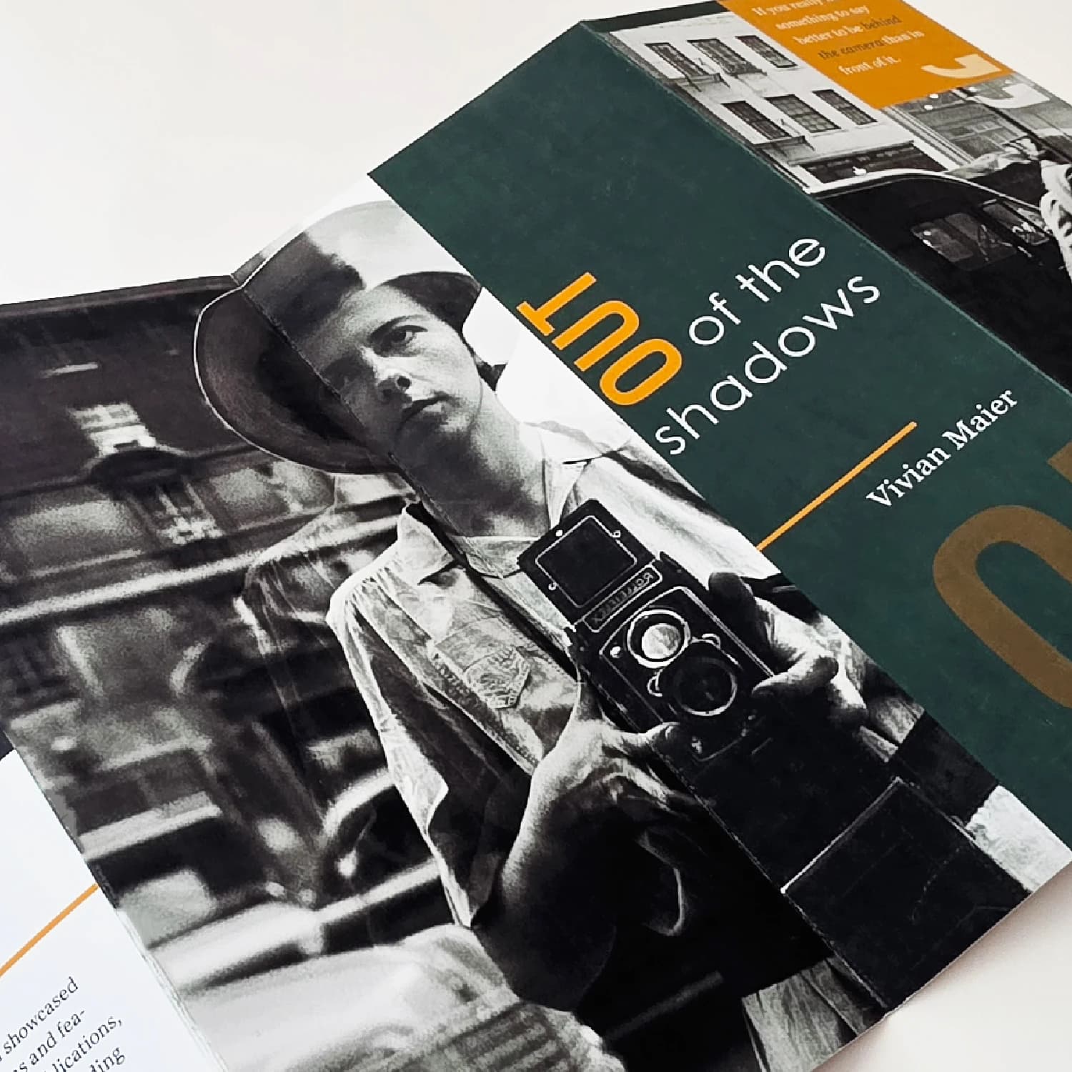 Vivian Maier Exhibition Brochure — cover